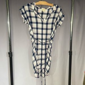 M Plaid Shirt Dress by Cloth and Stone